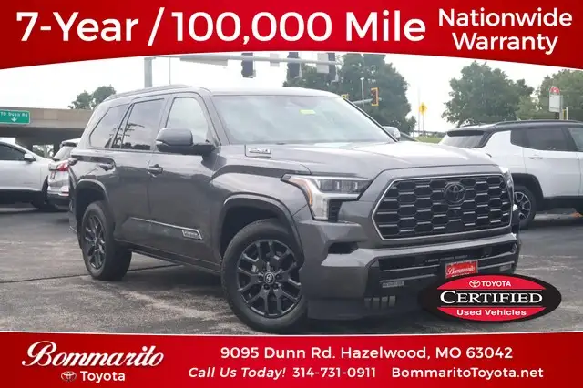 2025 Toyota Sequoia Platinum 4WD i-FORCE MAX Hybrid's photo