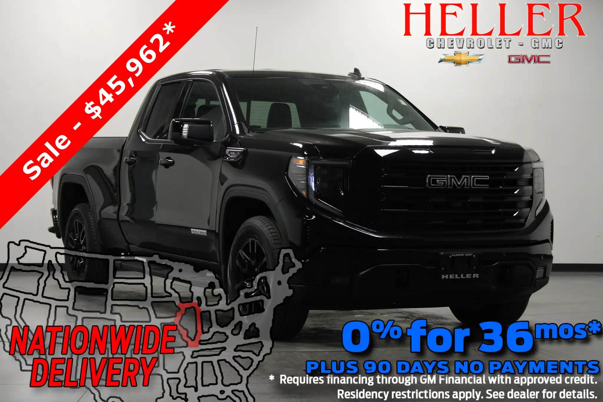 2025 GMC Sierra 4WD Double Cab Standard Box Elevation's photo