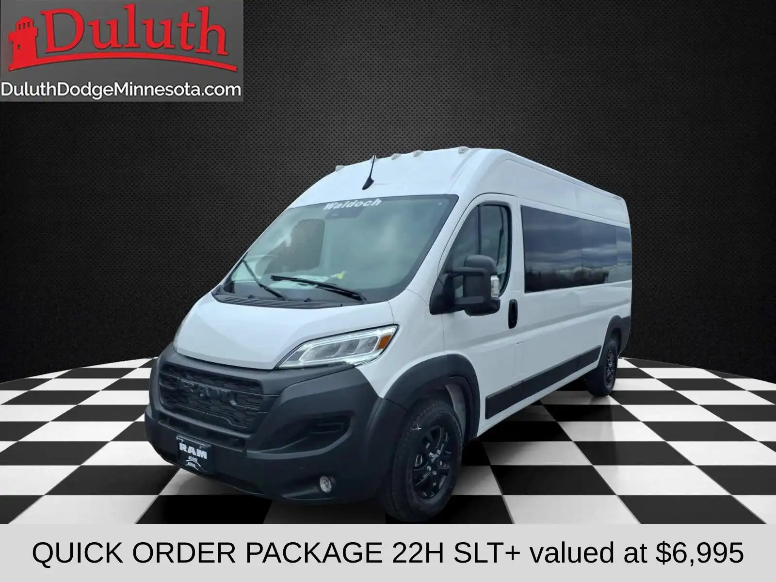 2026 RAM ProMaster Window Van 2500 SLT+ 159" WB High Roof's photo