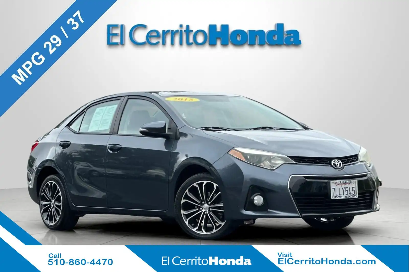 2015 Toyota Corolla S Plus AT's photo