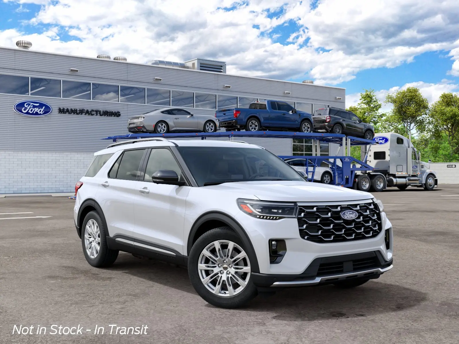 2027 Ford Explorer Platinum 4WD photo 4