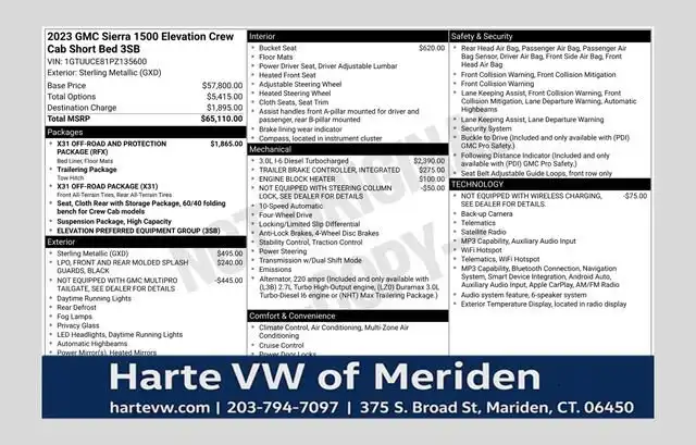 2023 GMC Sierra 4WD Crew Cab Standard Box Elevation's photo