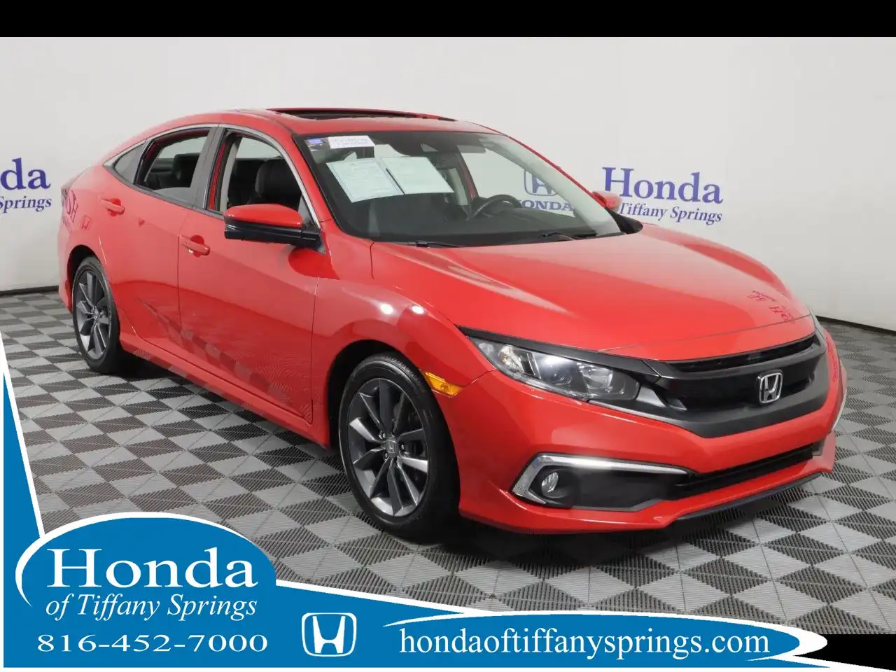 2021 Honda Civic EX-L CVT's photo