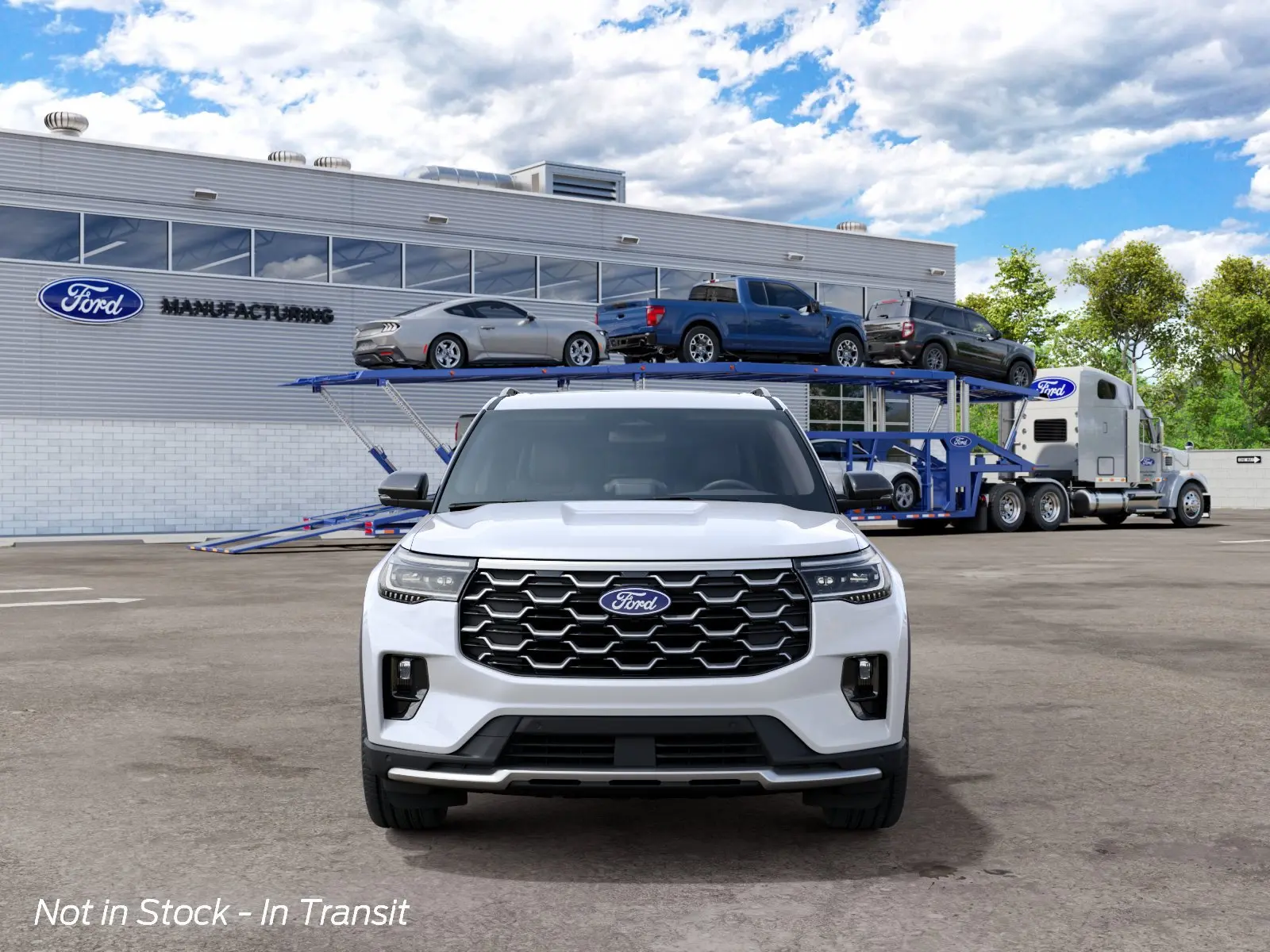 2027 Ford Explorer Platinum 4WD photo 3