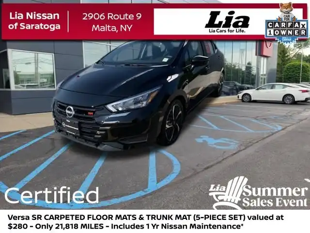 2025 Nissan Versa 1.6 SR CVT's photo