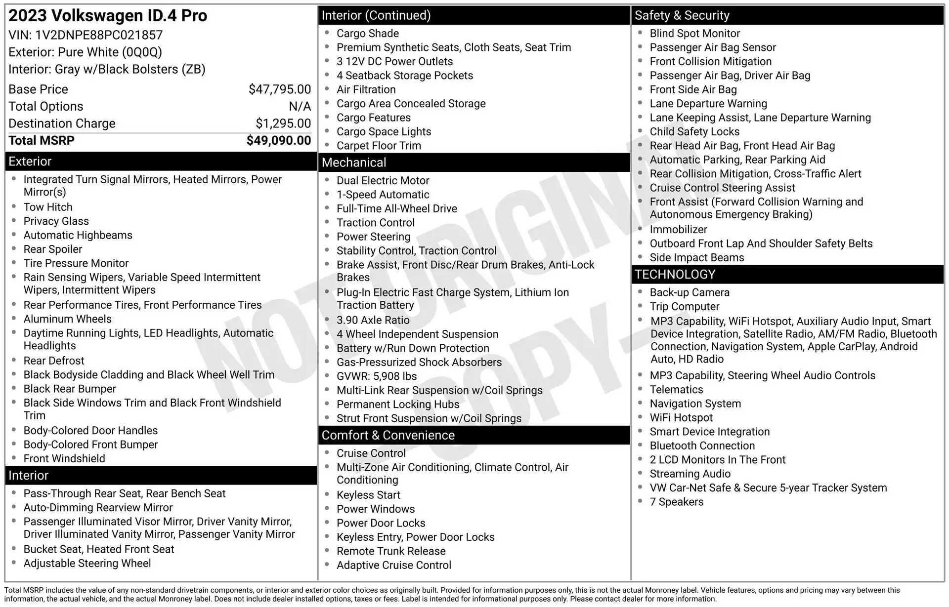 2023 Volkswagen ID.4 PRO AWD's photo