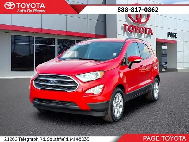 2019 Ford EcoSport SE's photo