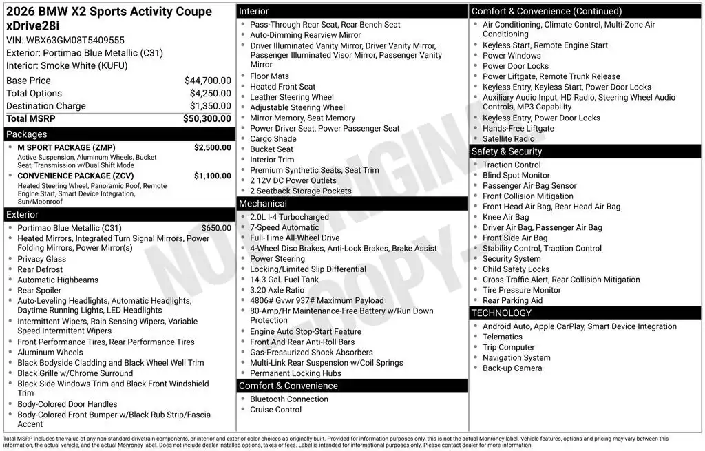 2026 BMW X2 xDrive28i's photo