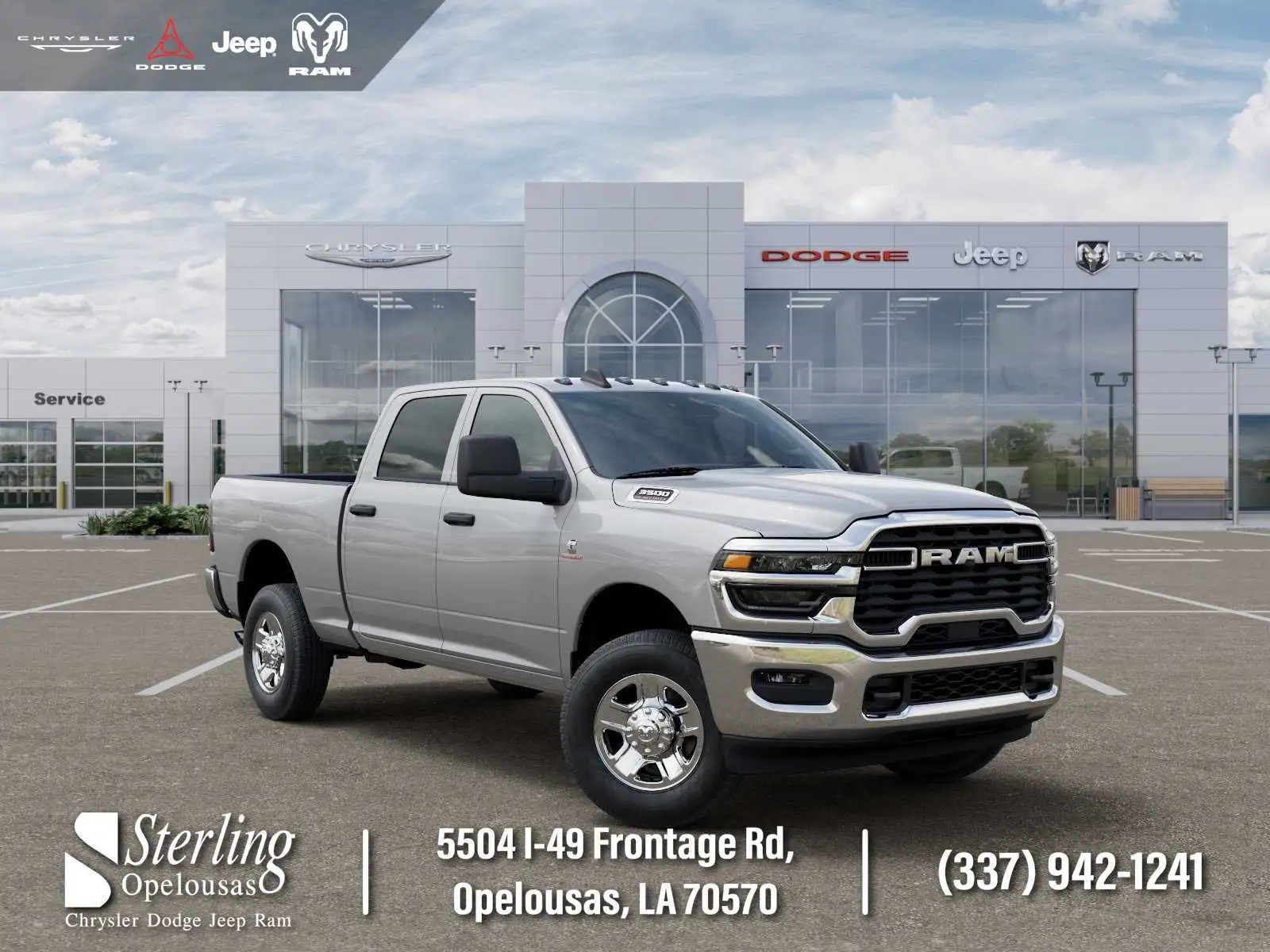 2026 RAM 3500 Tradesman 4WD Crew Cab SWB photo 1