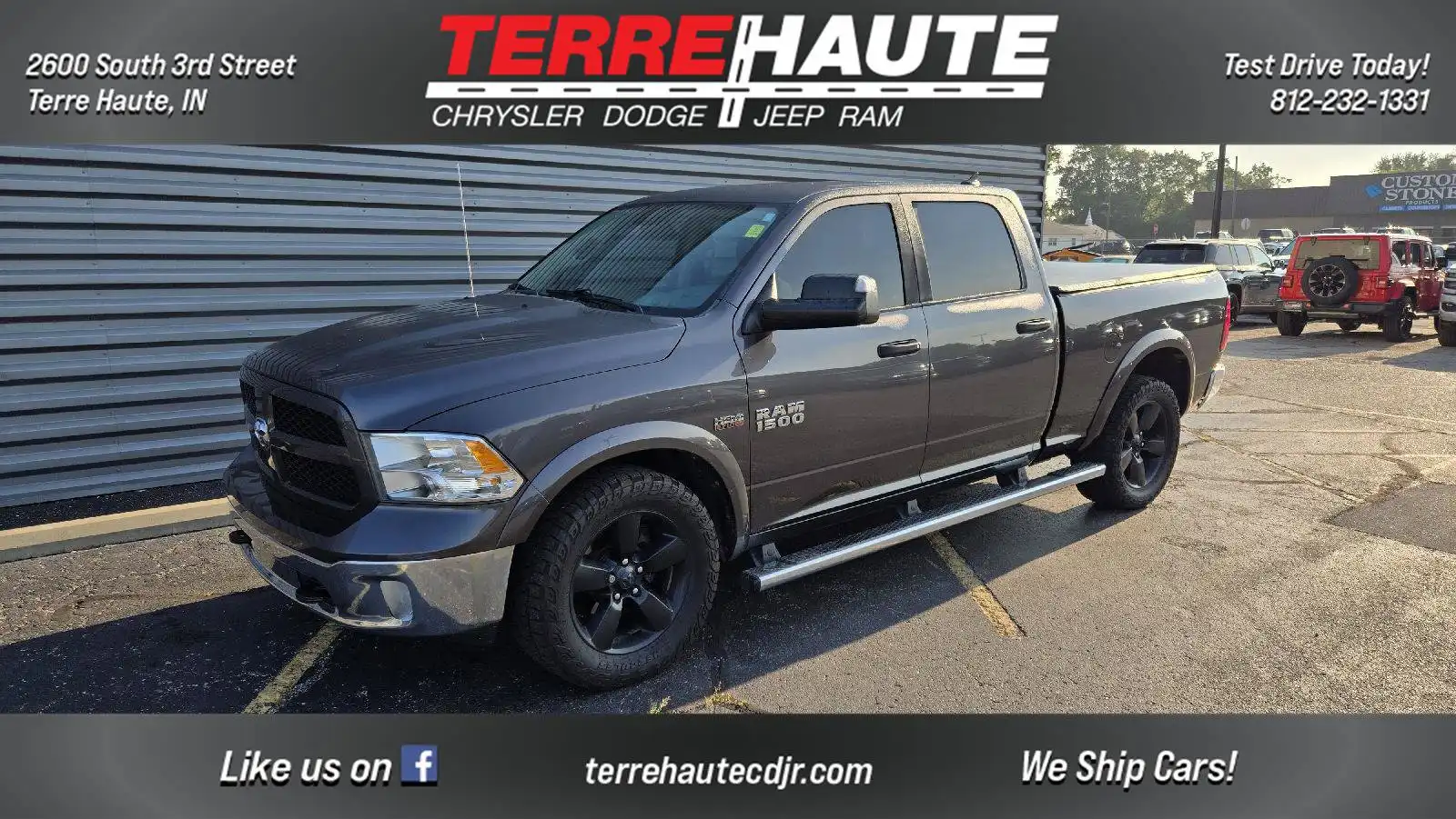 2016 RAM 1500 Outdoorsman 4x4 Crew Cab 6'4's photo