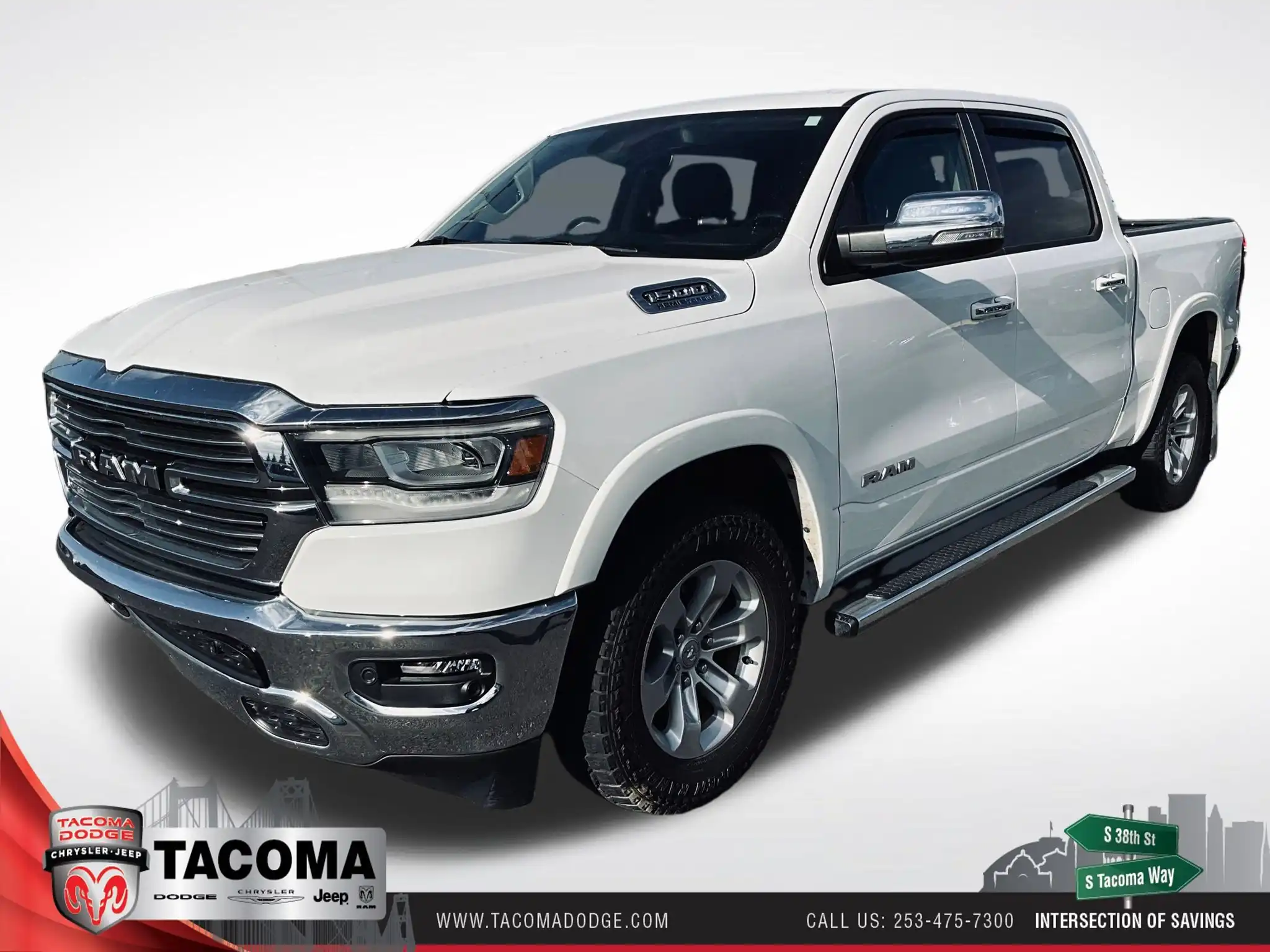 2021 RAM 1500 Laramie 4WD Crew Cab 5'7's photo