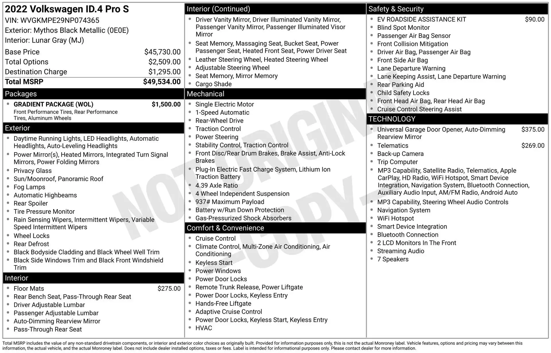 2022 Volkswagen ID.4 PRO S's photo
