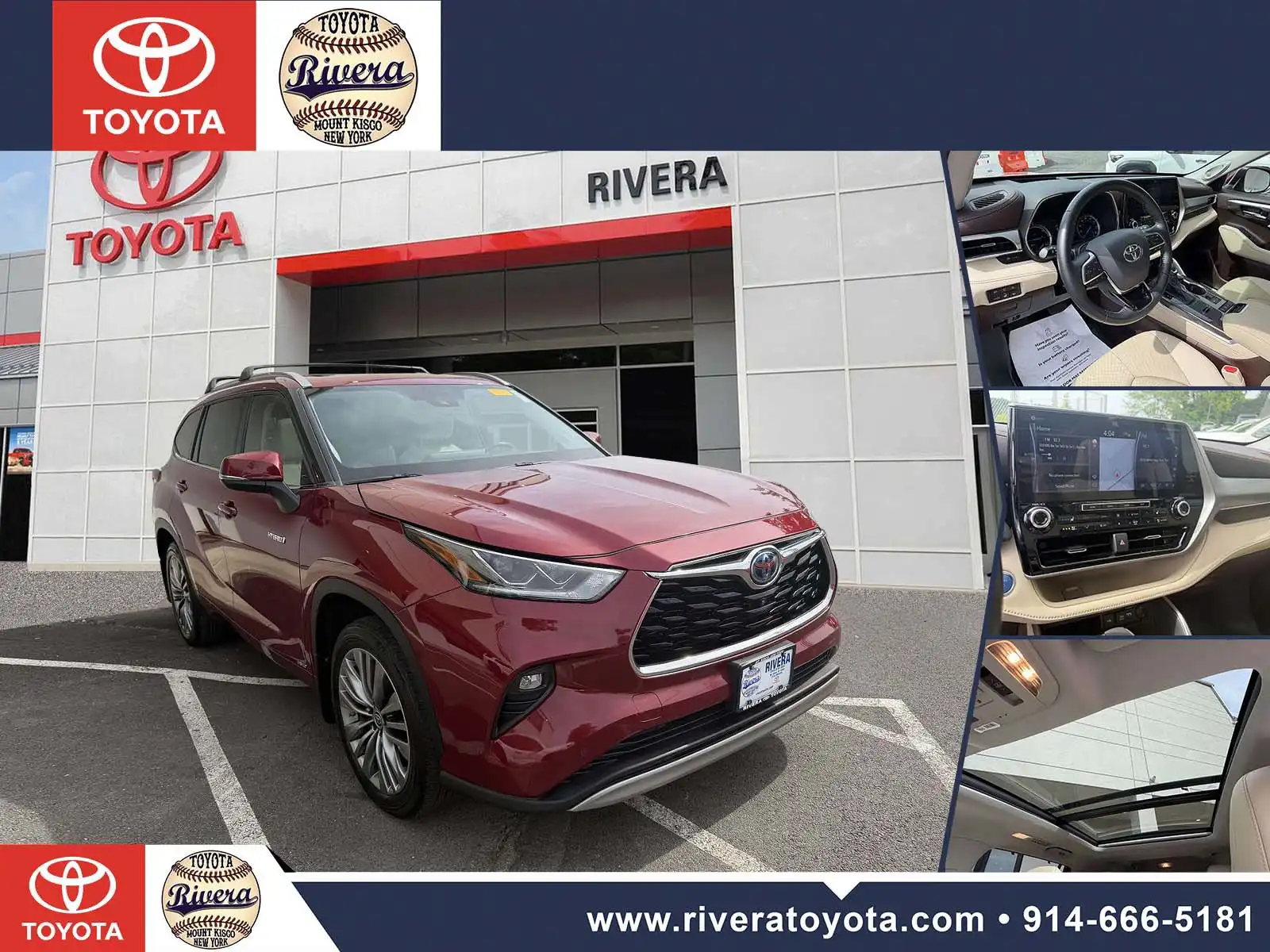 2021 Toyota Highlander Platinum Hybrid 4WD's photo