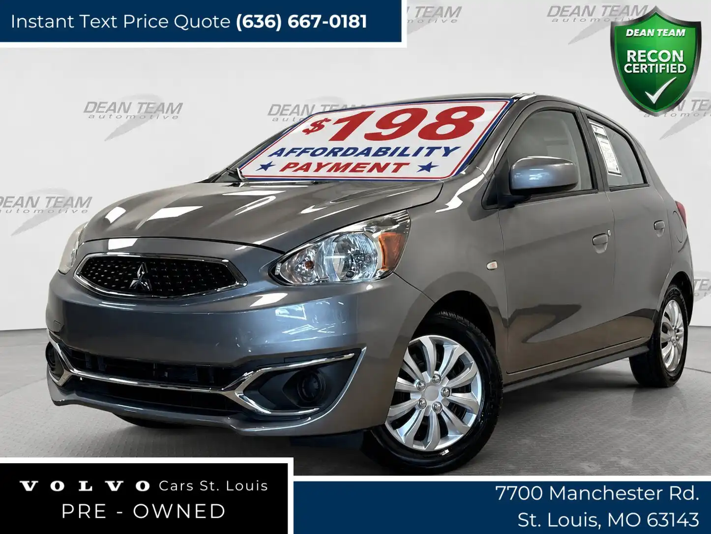 2020 Mitsubishi Mirage ES CVT's photo