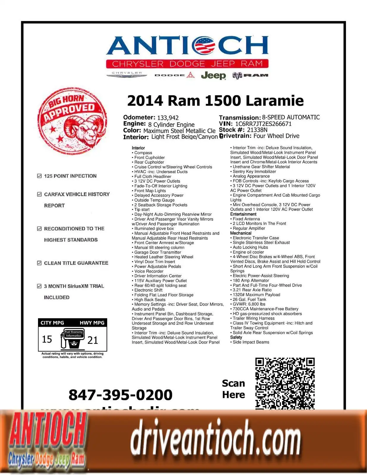 2014 RAM 1500 Laramie 4x4 Quad Cab's photo