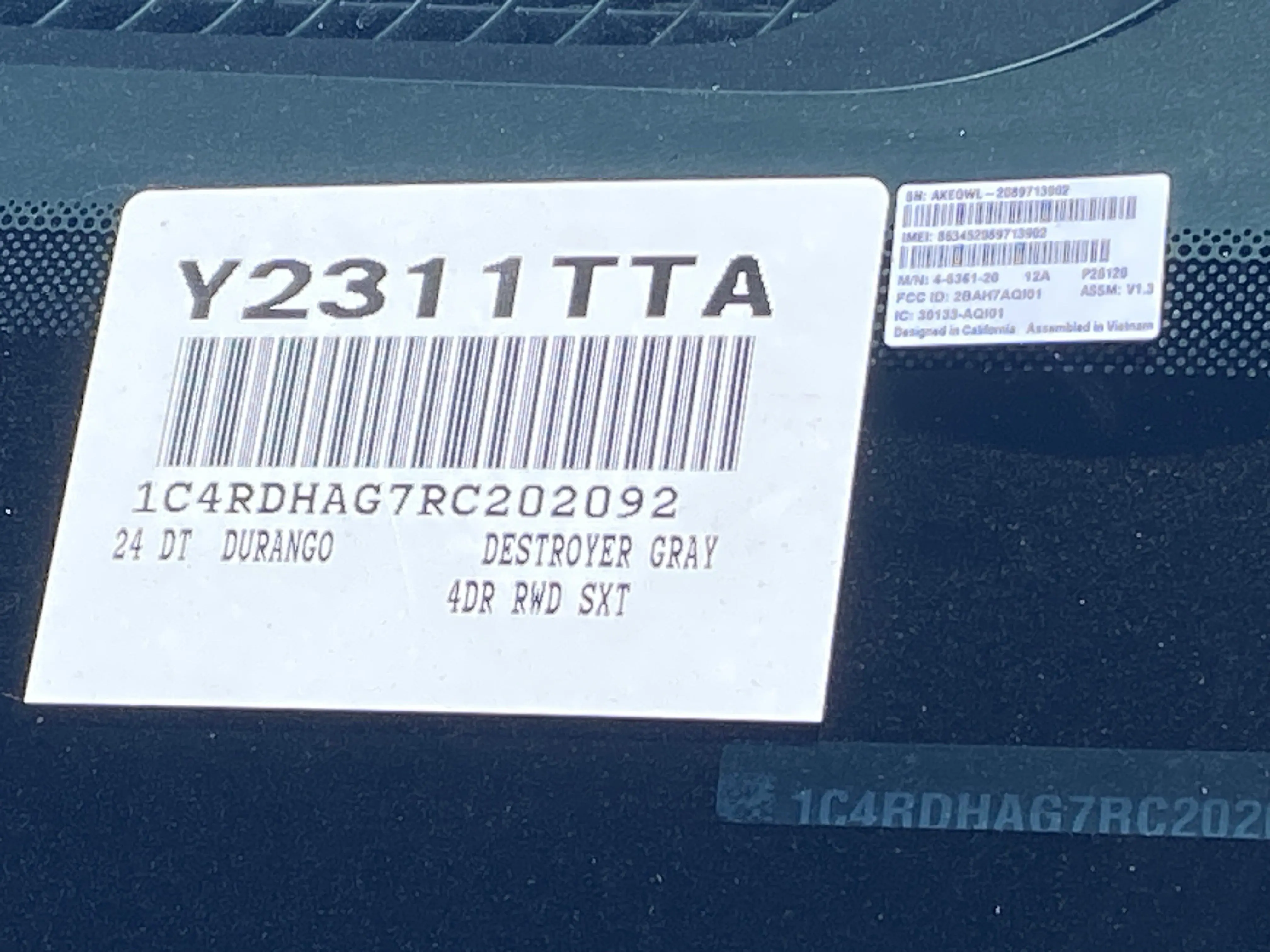 2024 Dodge Durango SXT Plus RWD photo 4