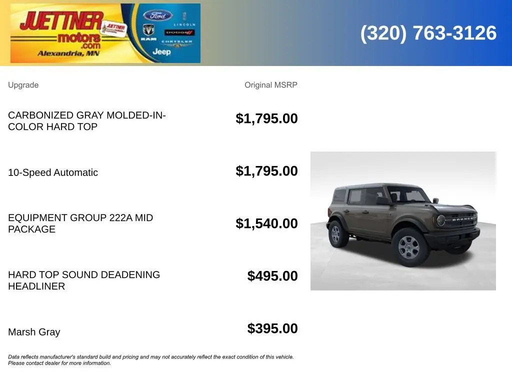 2026 Ford Bronco Big Bend 4WD photo 5