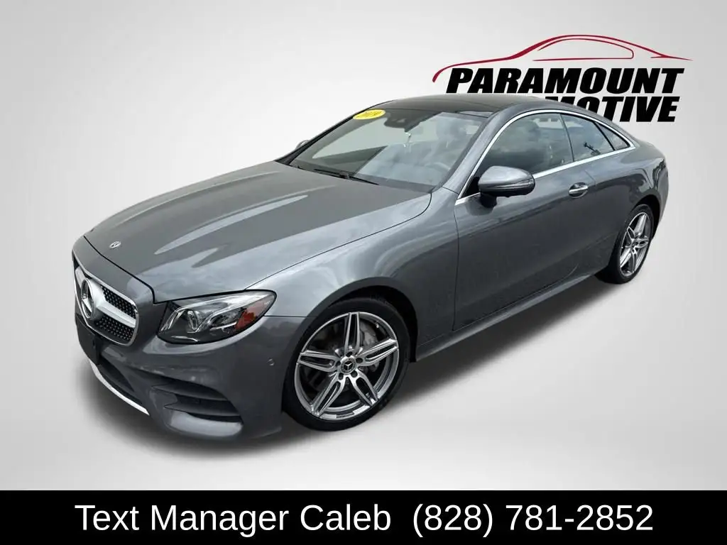 2019 Mercedes-Benz E-Class E450 4MATIC Coupe photo 1
