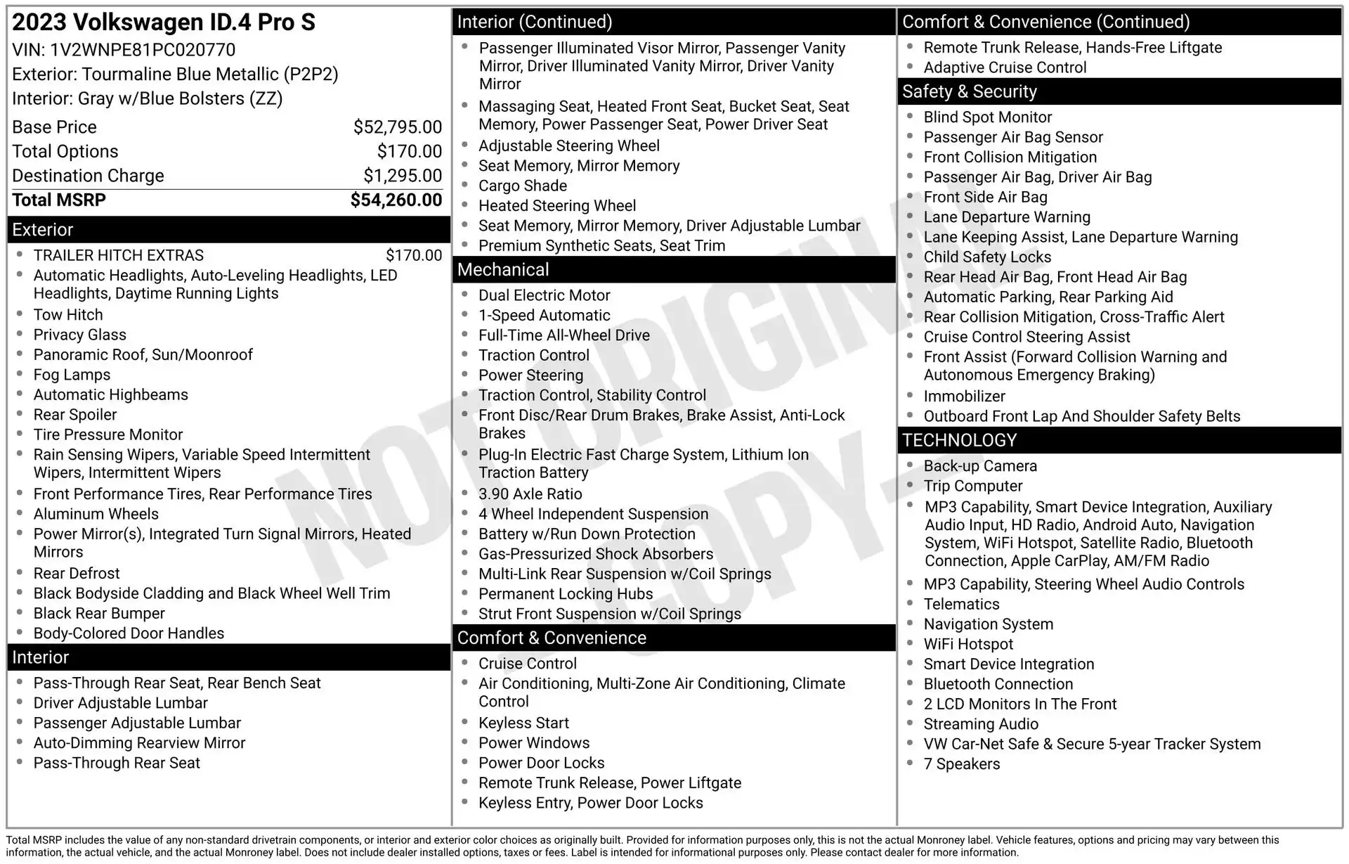 2023 Volkswagen ID.4 PRO S AWD's photo
