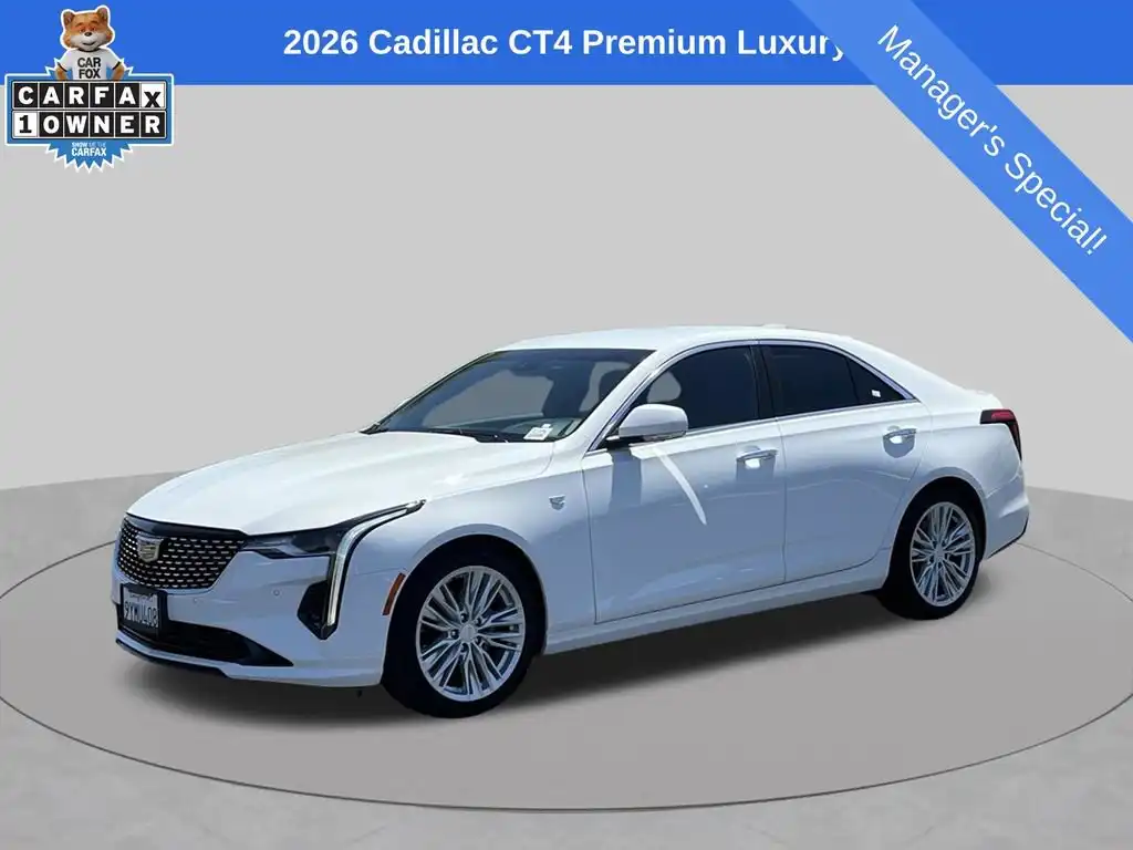 2026 Cadillac CT4 Premium Luxury's photo