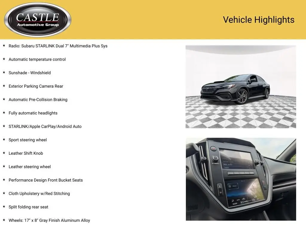 2023 Subaru WRX Base photo 4
