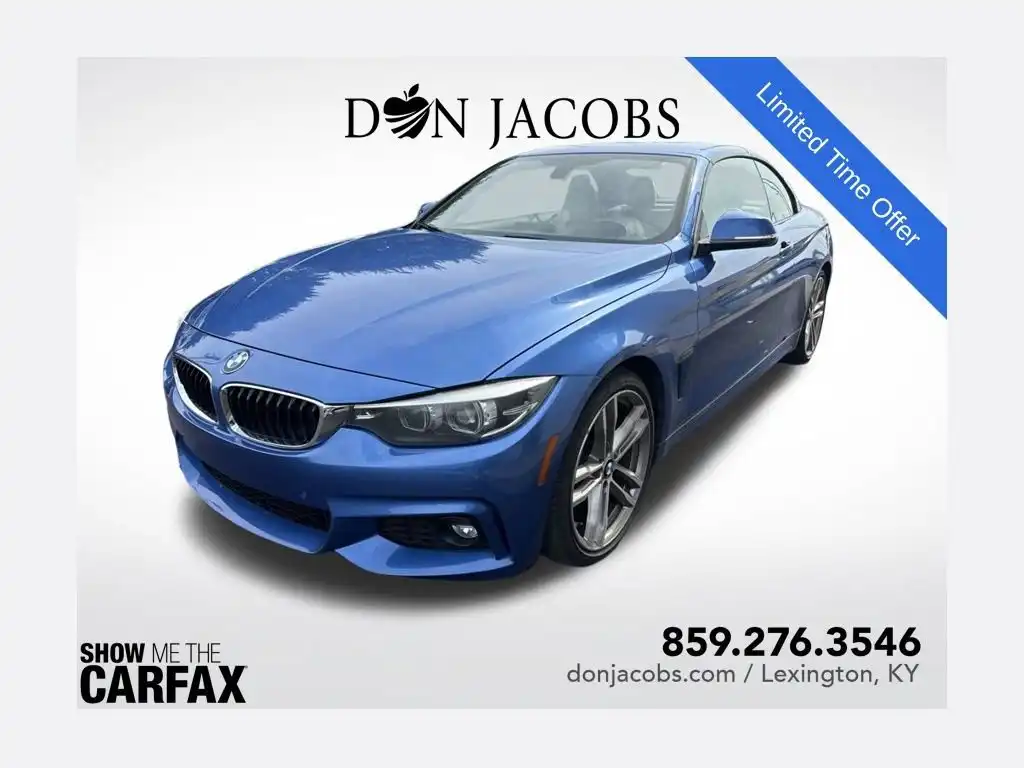 2018 BMW 4 Series 430i Convertible's photo