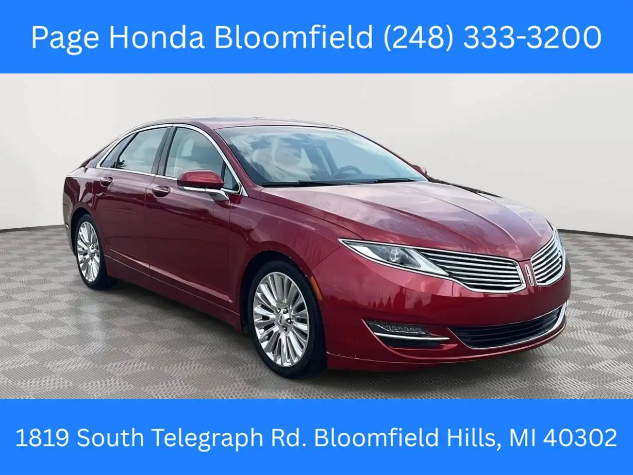 2016 Lincoln MKZ All Wheel Drive's photo