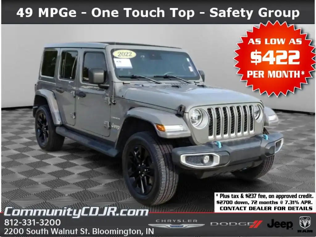 2022 Jeep Wrangler Sahara 4xe's photo