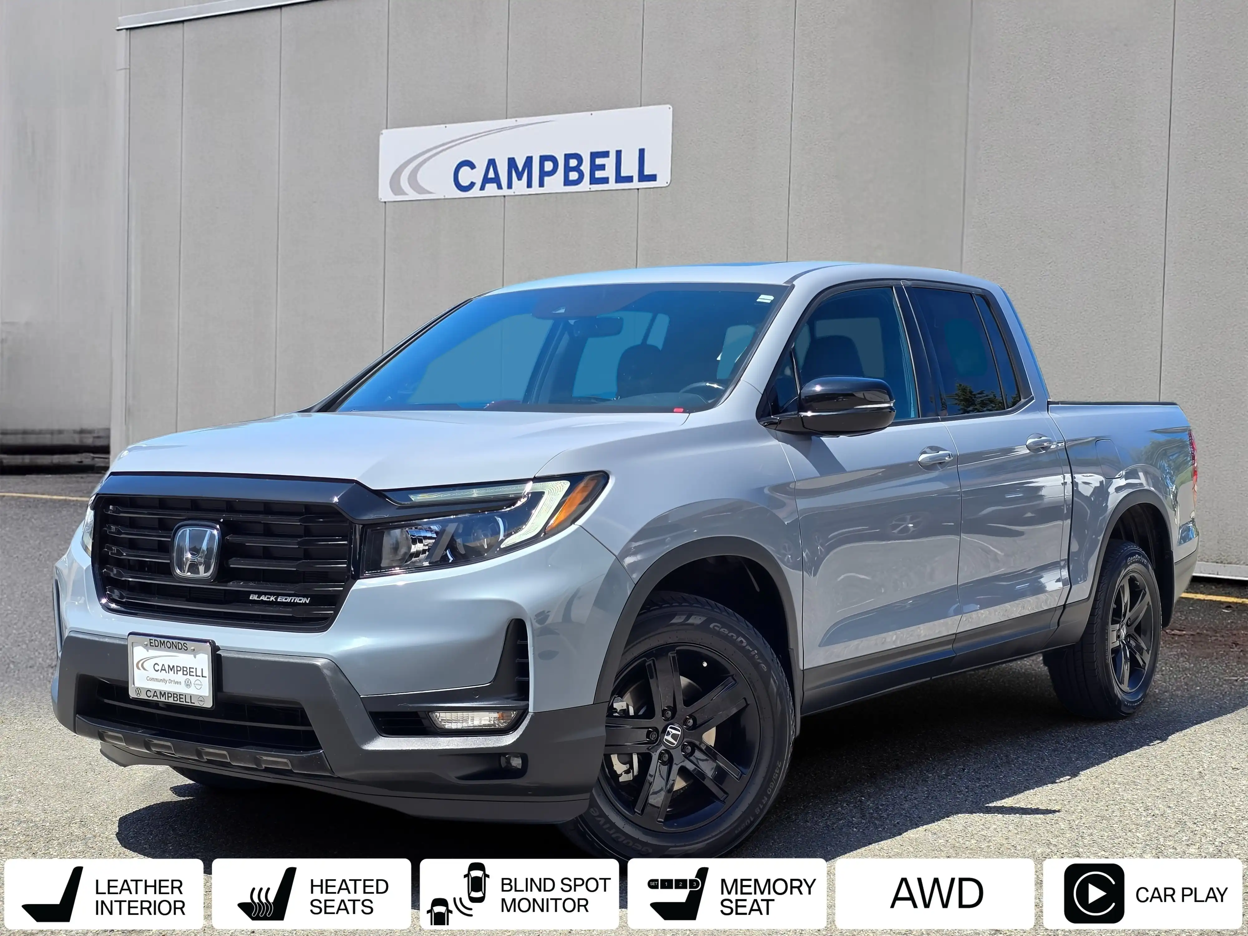 2023 Honda Ridgeline Black Edition's photo