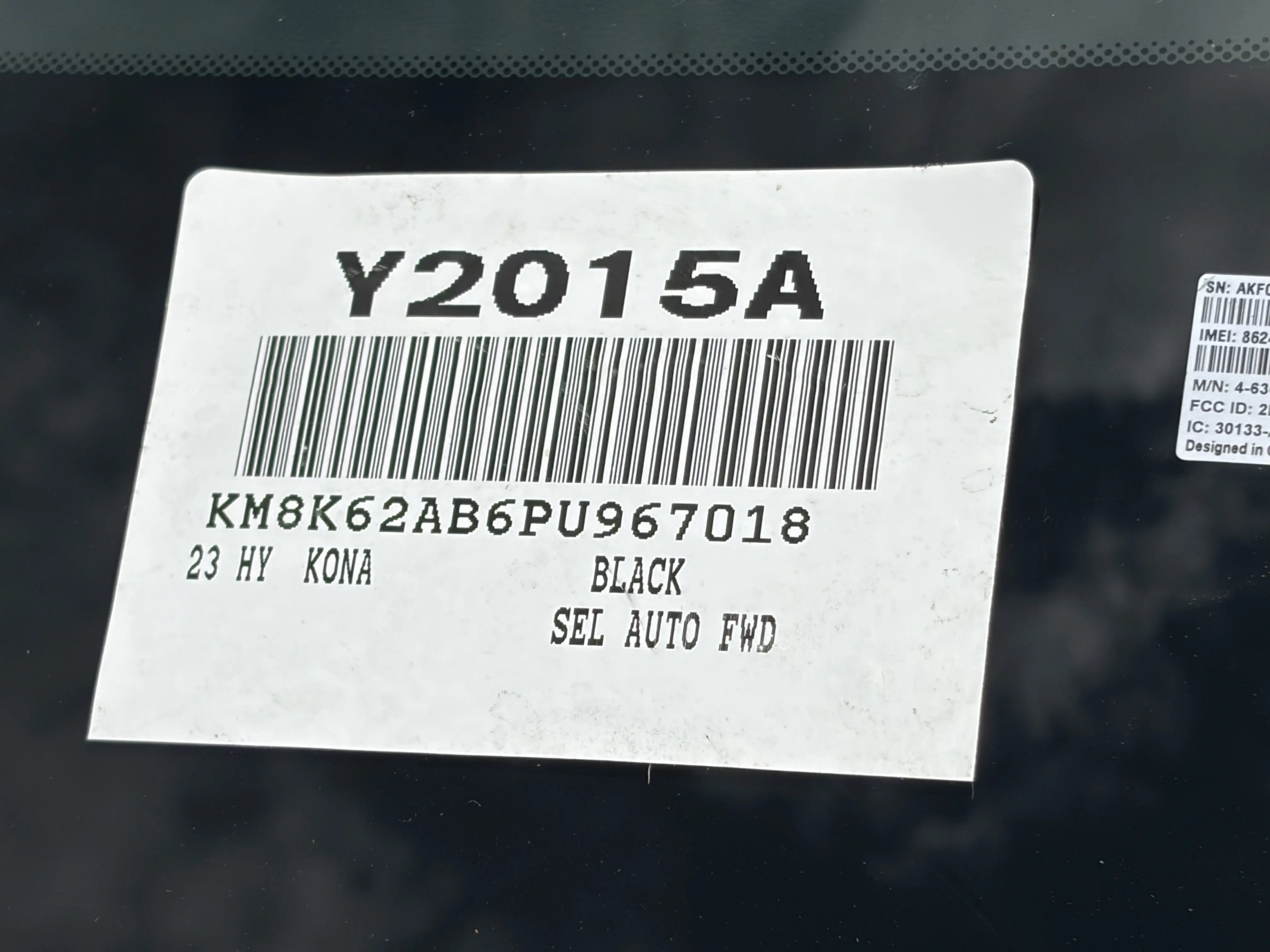 2023 Hyundai Kona SEL Automatic photo 3