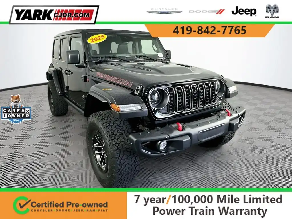 2025 Jeep Wrangler Rubicon X's photo