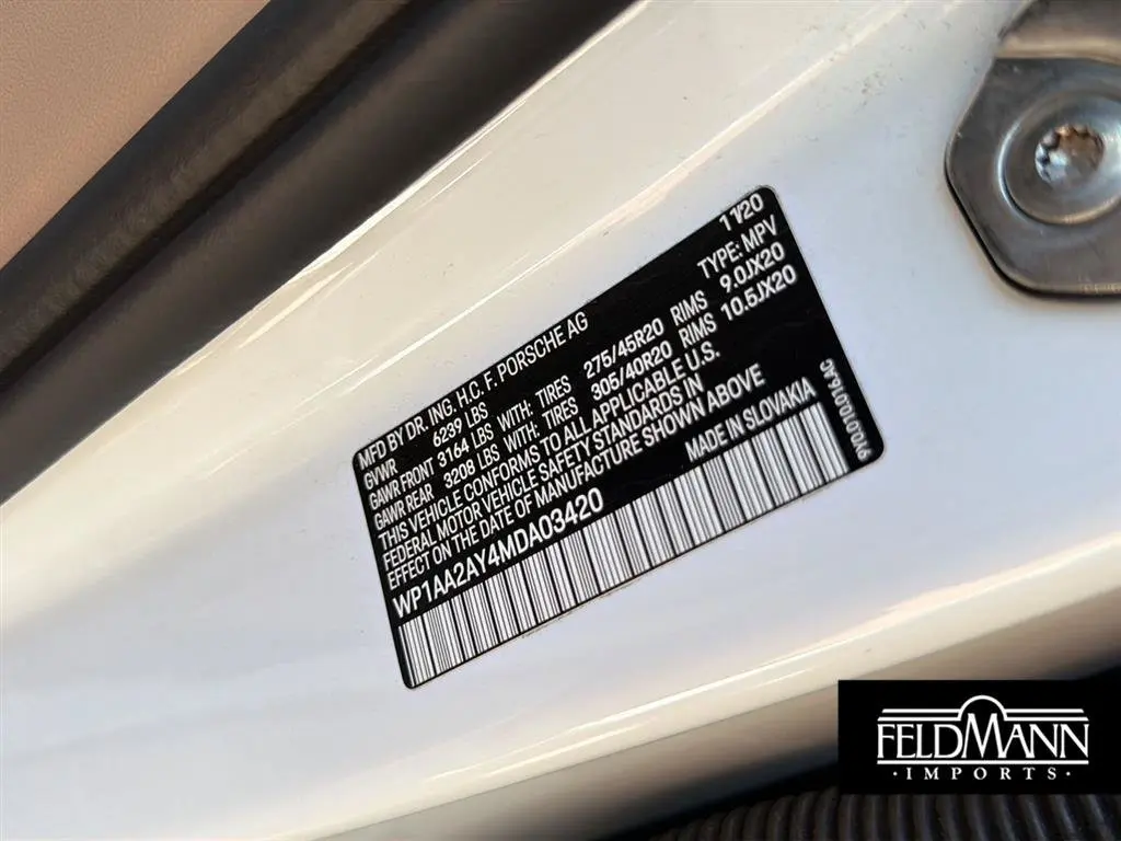 2021 Porsche Cayenne Base photo 4