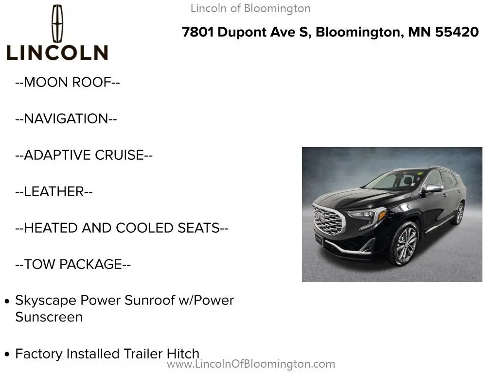 2020 GMC Terrain Denali AWD photo 5