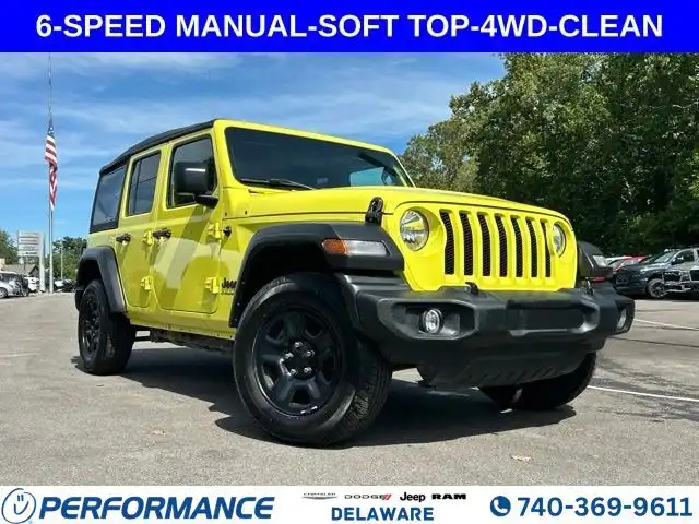2023 Jeep Wrangler Sport's photo