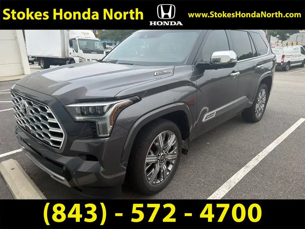 2025 Toyota Sequoia Capstone 4WD i-FORCE MAX Hybrid's photo