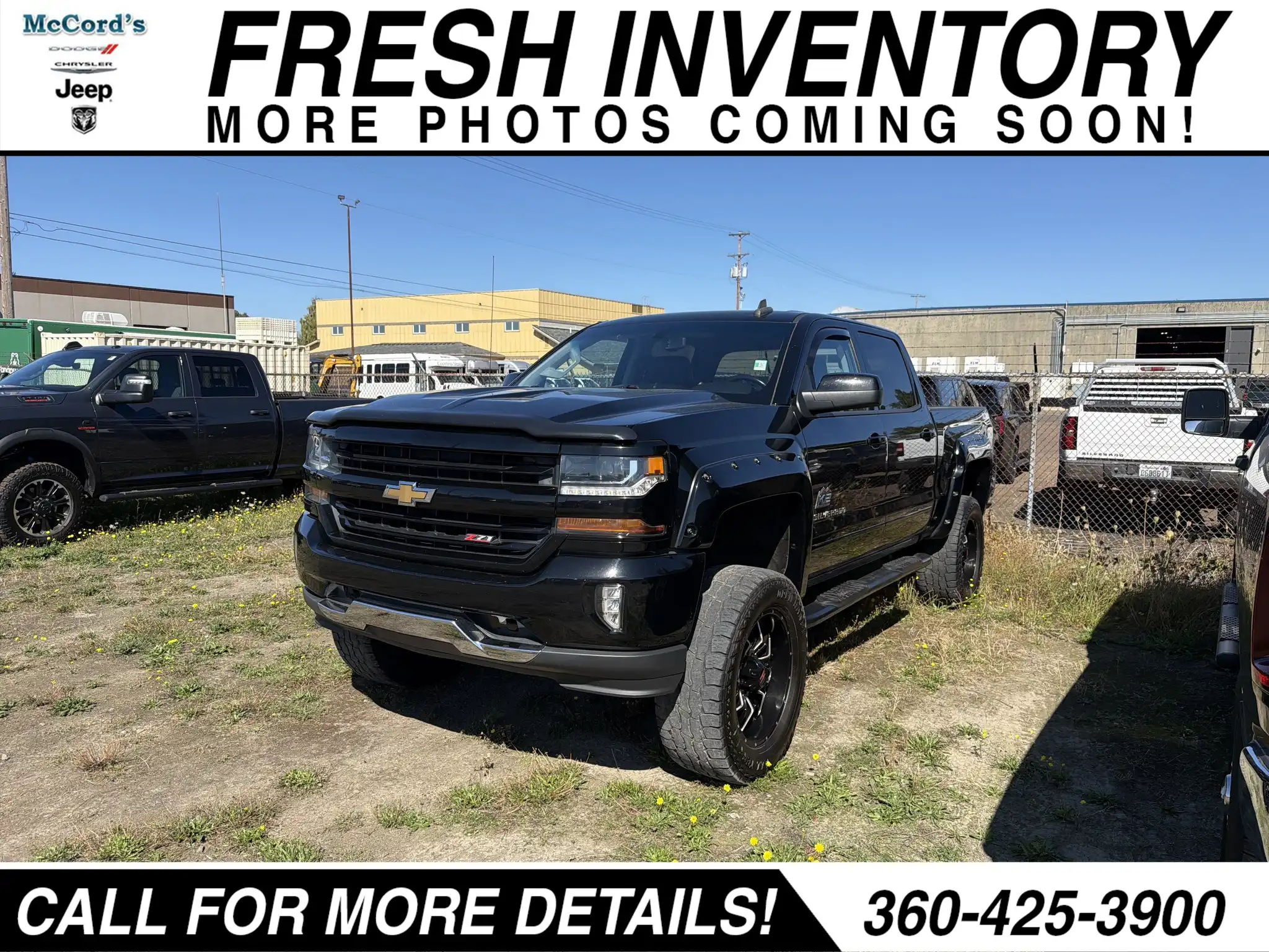 2017 Chevrolet Silverado 1500 Z71 4WD Crew Cab Short Box LT's photo