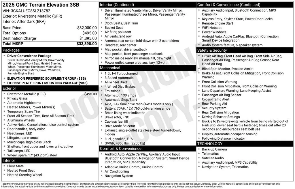 2025 GMC Terrain Elevation AWD photo 4