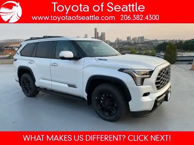 2026 Toyota Sequoia Platinum 4WD i-FORCE MAX Hybrid's photo