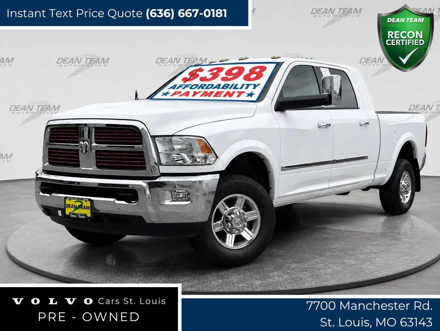 2012 RAM 2500 Laramie Longhorn 4X4 Mega Cab's photo