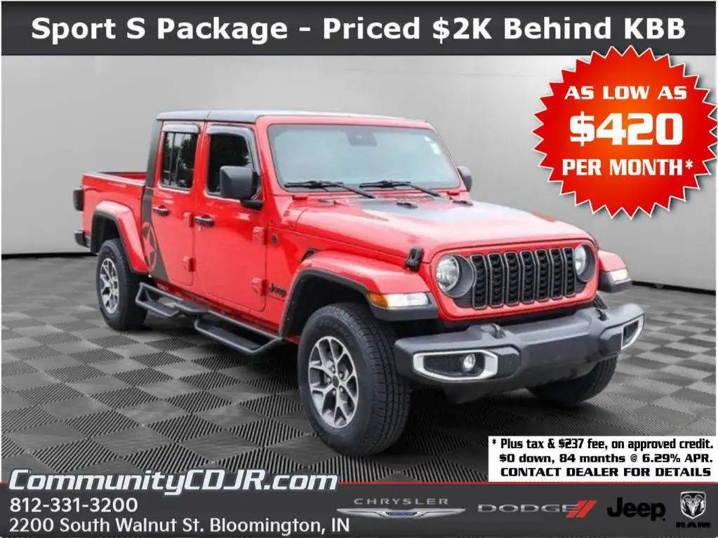 2024 Jeep Gladiator Sport S's photo