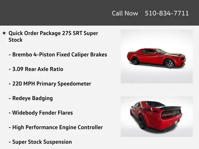 2021 Dodge Challenger SRT Hellcat Redeye Auto photo 4