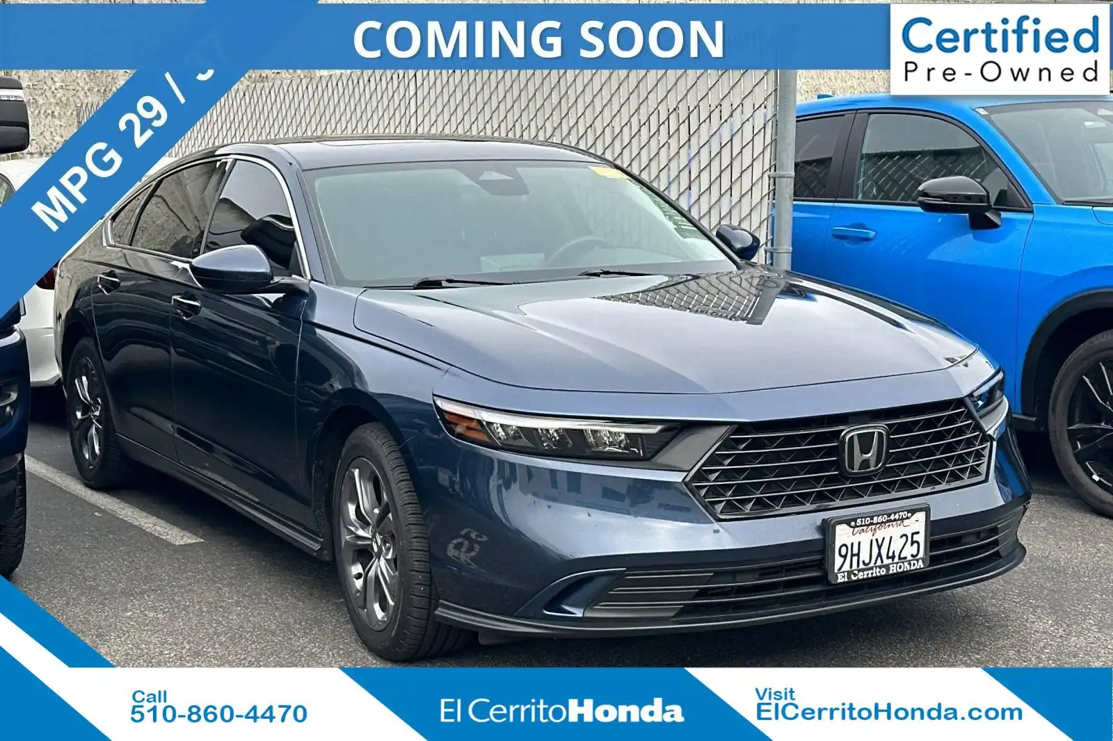 2023 Honda Accord 1.5T EX w/o BSI CVT's photo