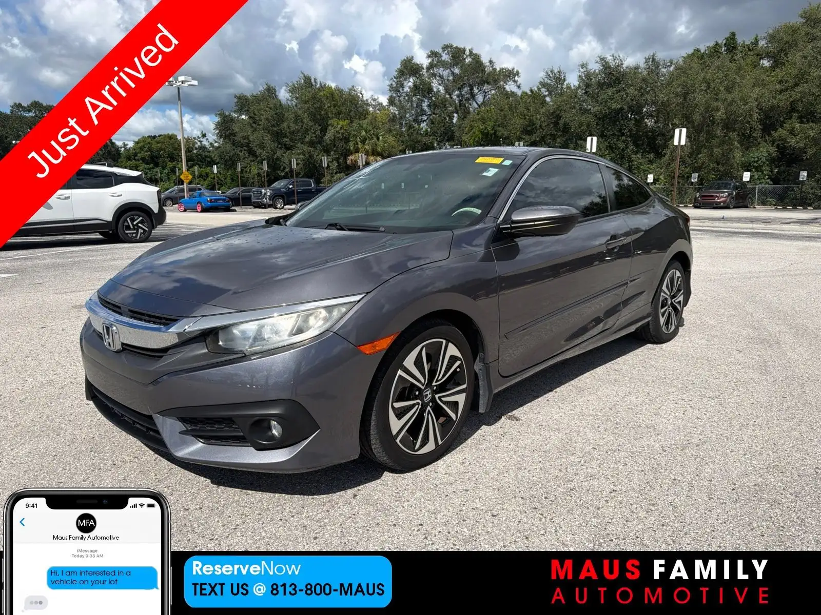 2016 Honda Civic EX CVT photo 1