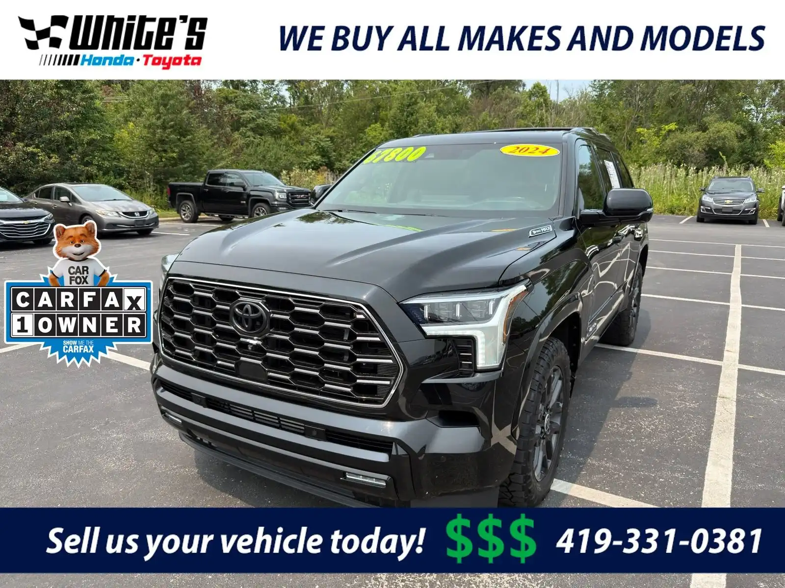 2024 Toyota Sequoia Platinum 4WD i-FORCE MAX Hybrid's photo