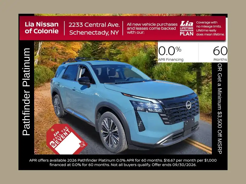 2026 Nissan Pathfinder Platinum 4WD's photo