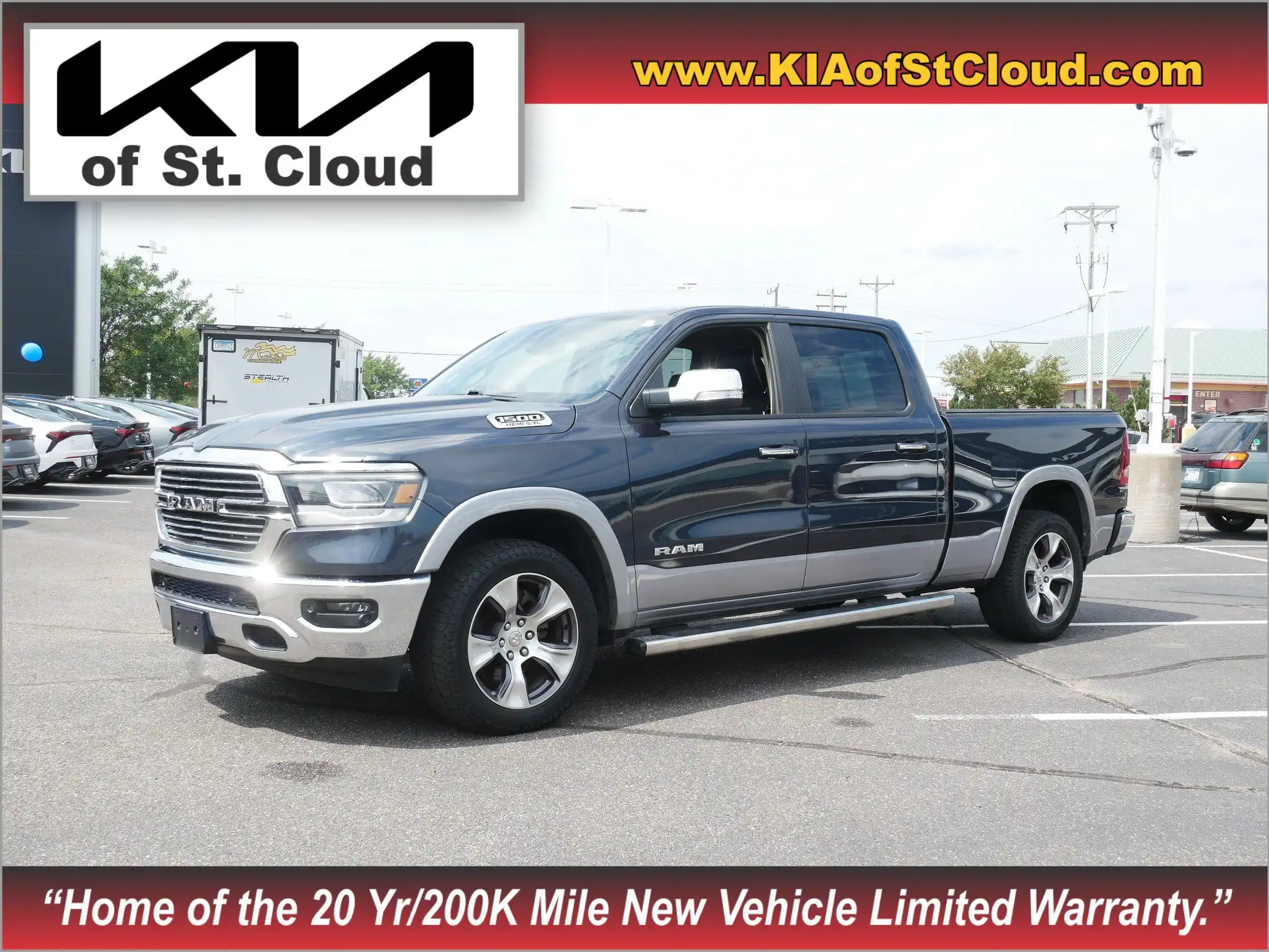 2019 RAM 1500 Laramie 4x4 Crew Cab 6'4's photo