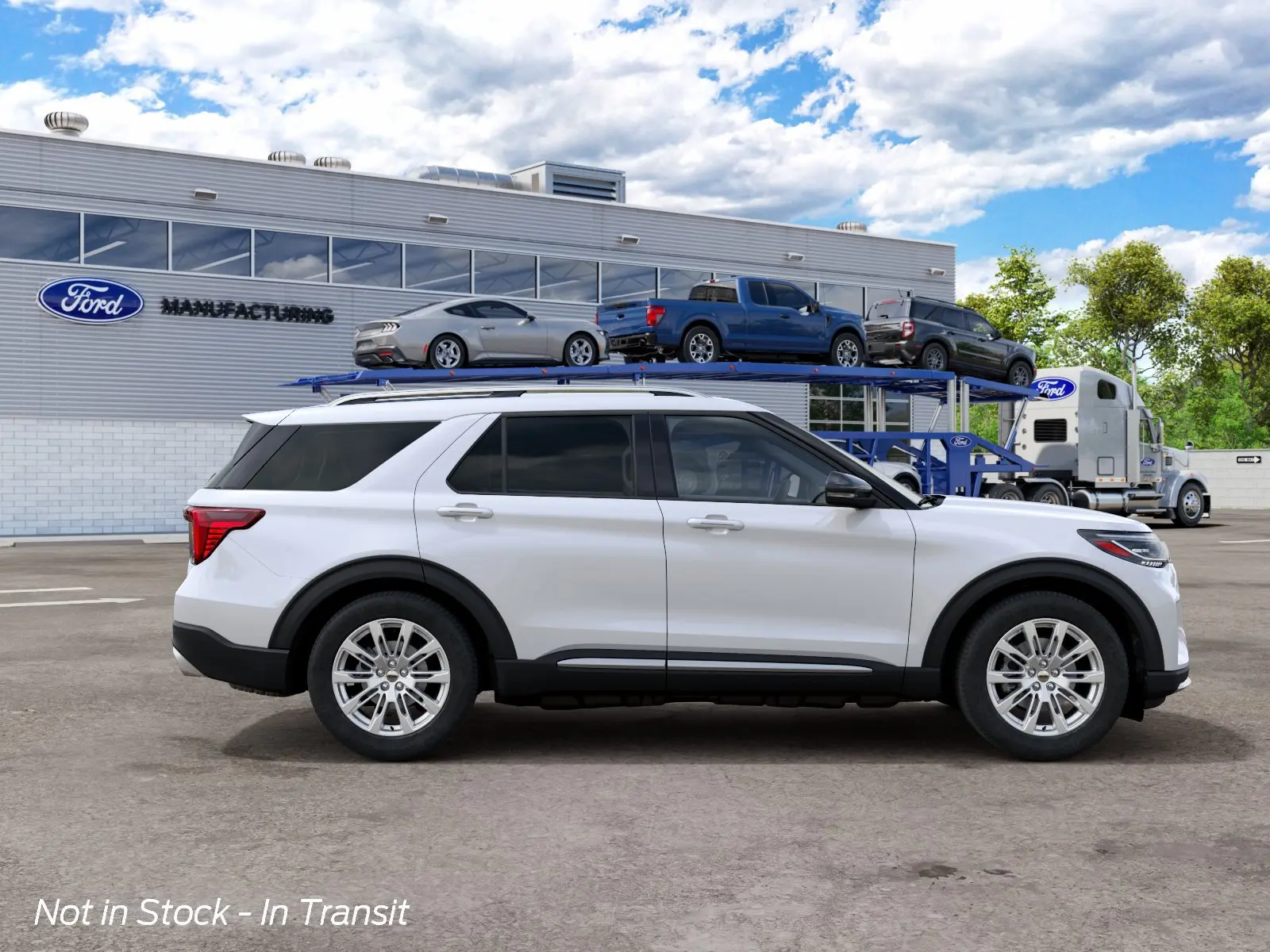2027 Ford Explorer Platinum 4WD photo 5