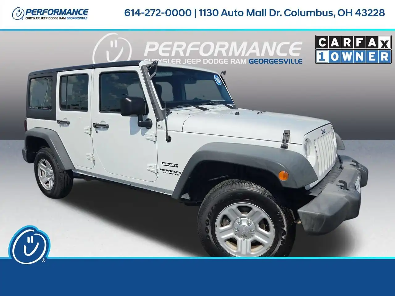 2016 Jeep Wrangler Sport's photo