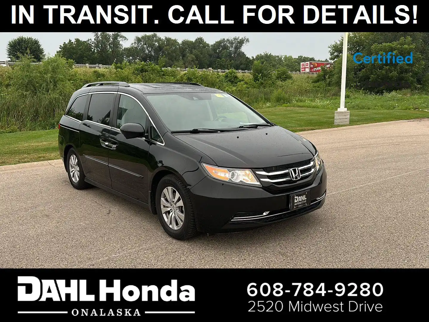 2017 Honda Odyssey EX-L with DVD Rear Entertainment System's photo