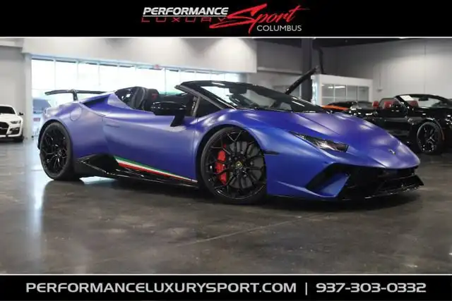 2019 Lamborghini Huracan LP 610-4 Performante Spyder's photo